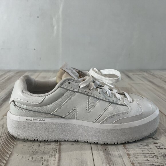 New Balance CT302 Platform Sneakers CT302 LA Triple White M 7 / Women's 9 Eu 40 - Picture 3 of 8